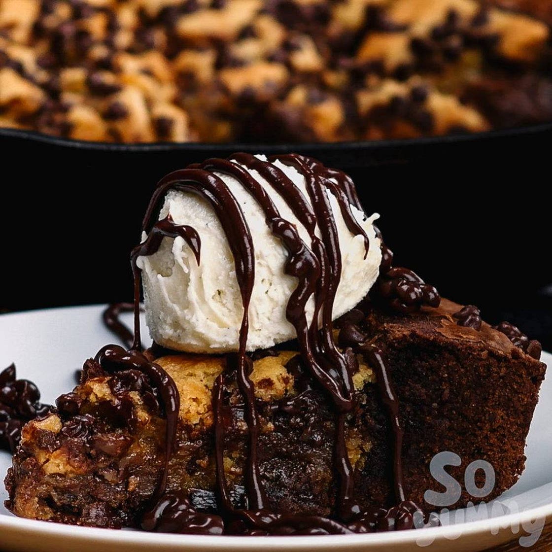 Deep Dish Skillet Brookie