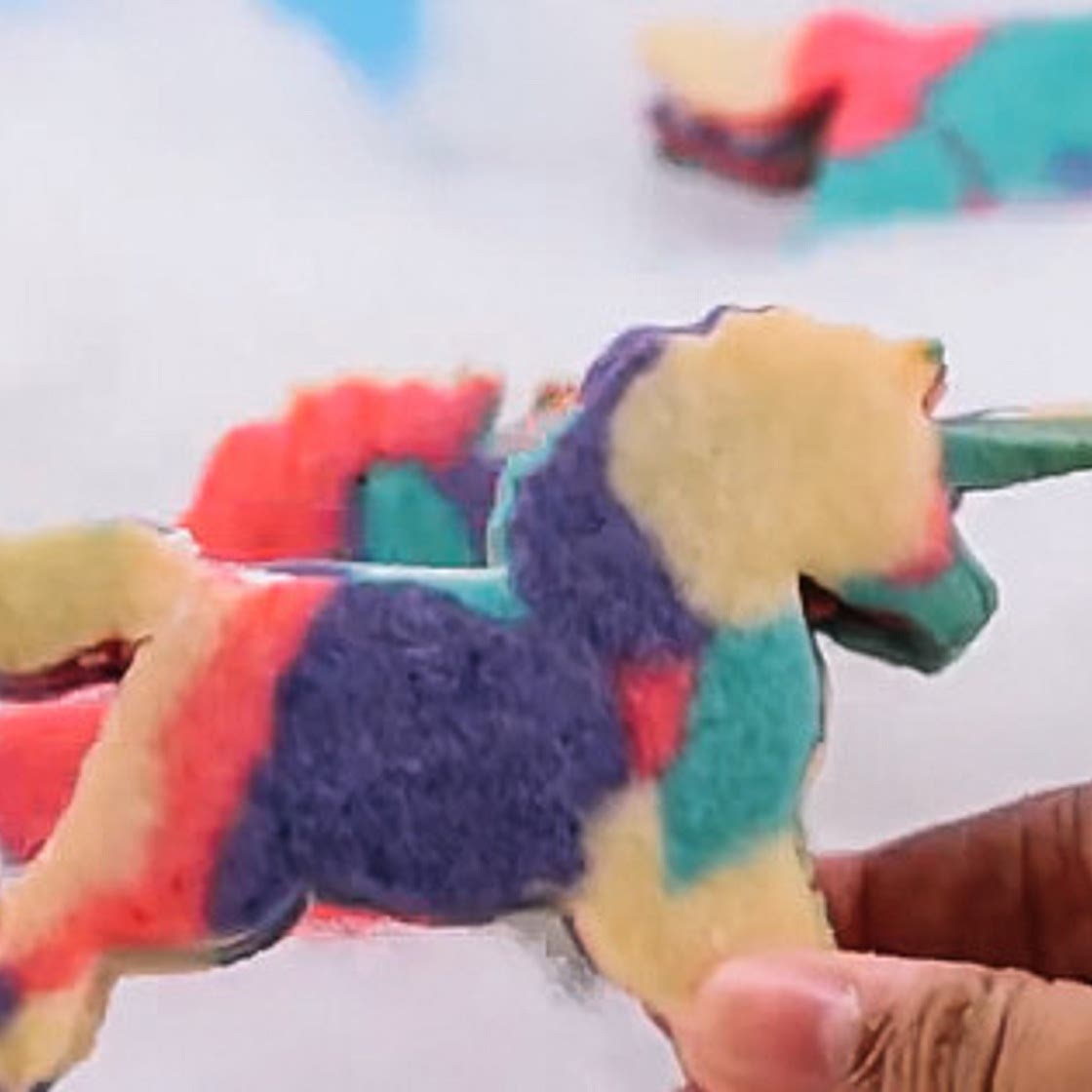 Magic Stuffed Unicorn Cookies