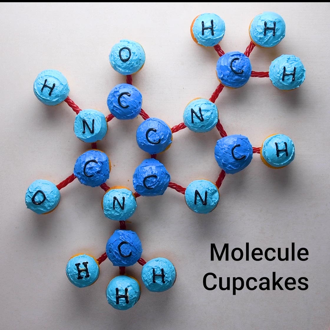 Molecule Cake