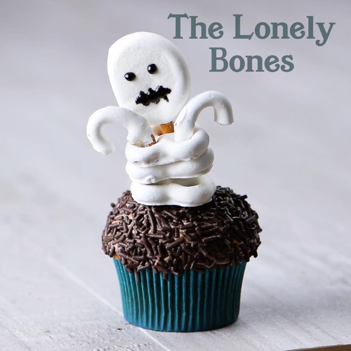 The Lonely Bones Cupcake