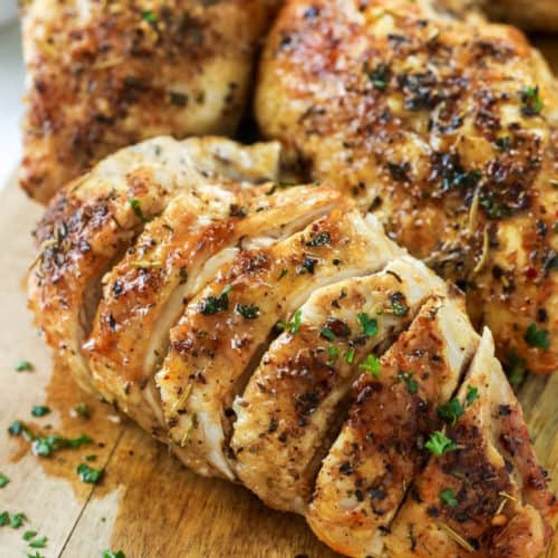 Oven Roasted Split Chicken Breast