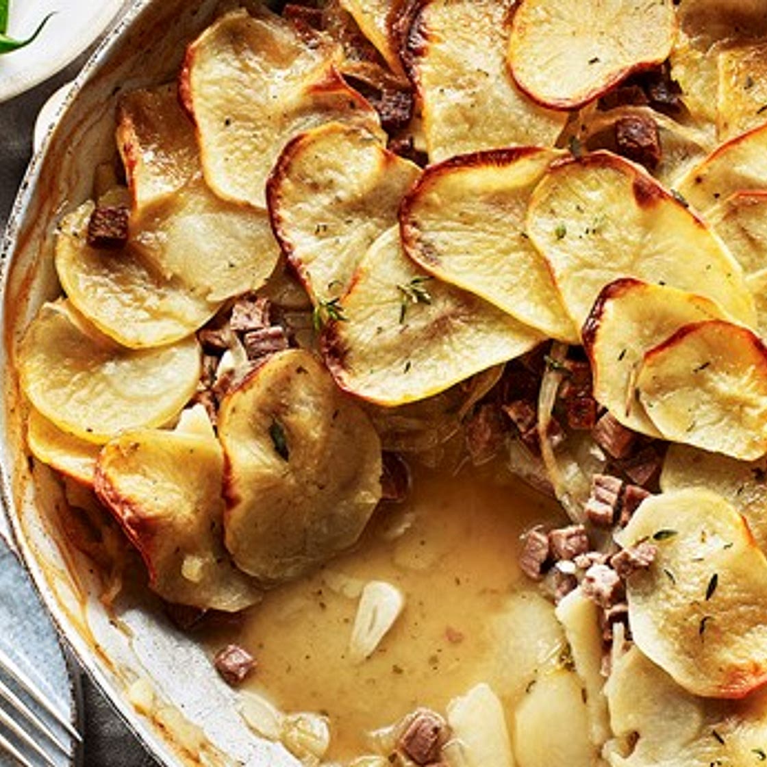 One Pan Lyonnaise Potatoes