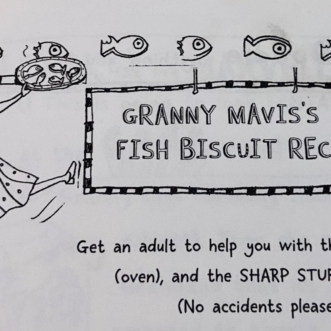 Grandma Mavis’s fish biscuits