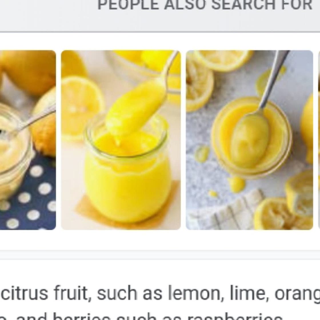 Lemon curd