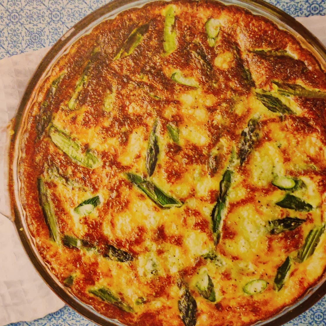 CHICKEN and ASPARAGUS QUICHE