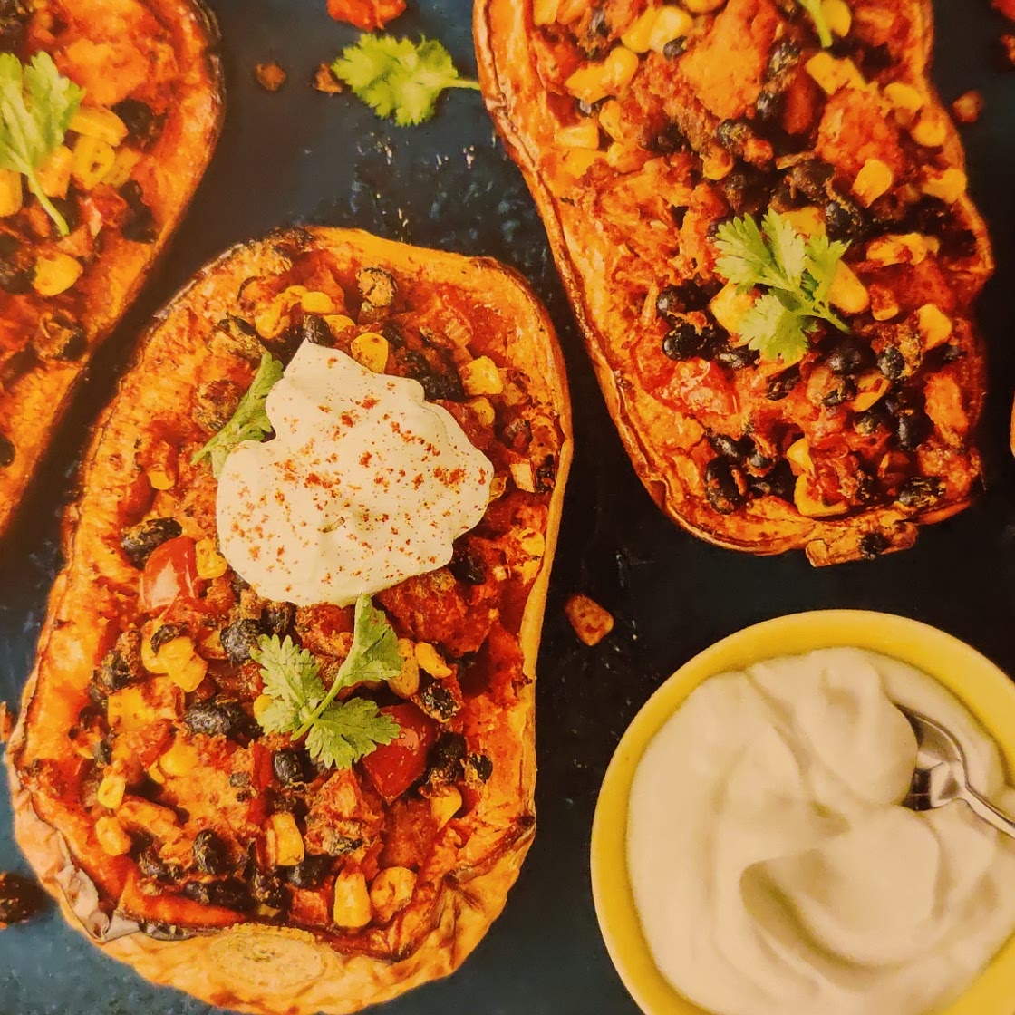 STUFFED SQUASH