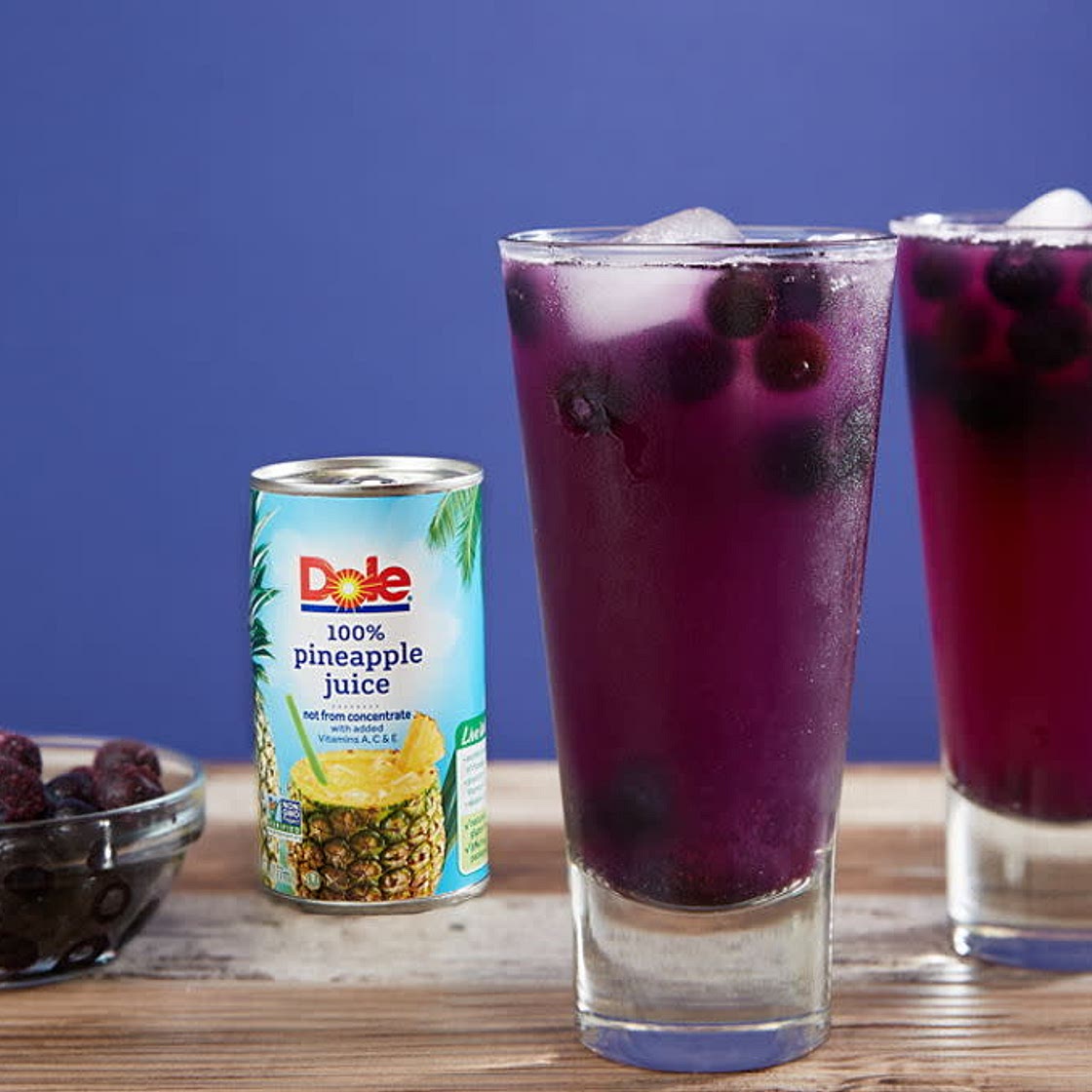 20oz Blueberry Pineapple Juice 