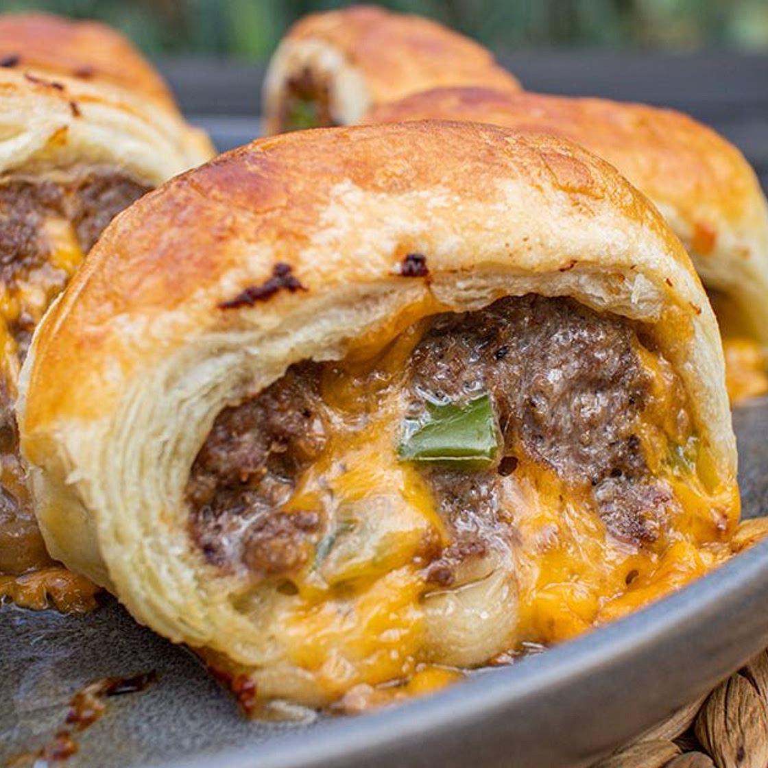 Texas-Style Beef Sausage Rolls with Jalapeño and Cheddar