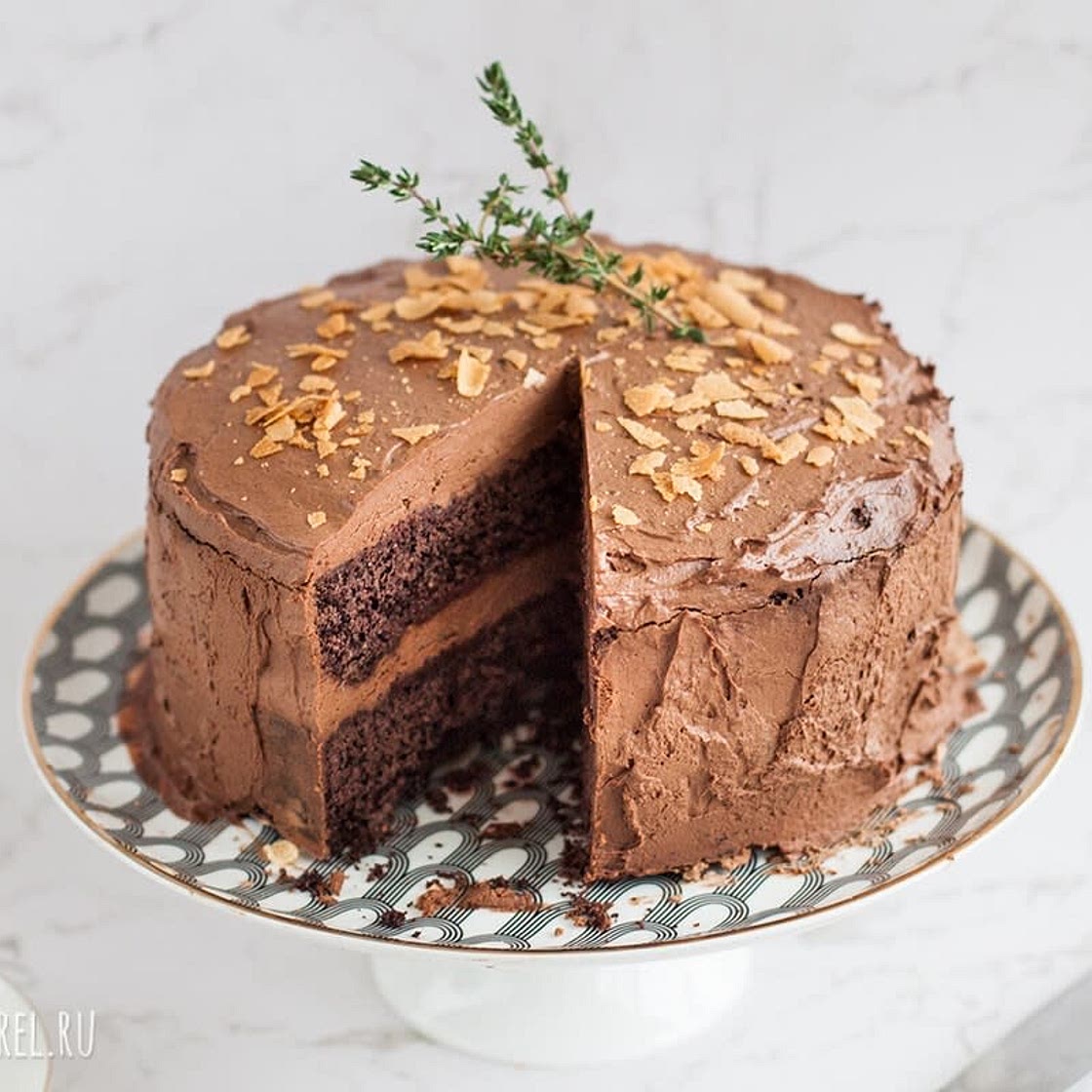 Vegan super chocolate cake