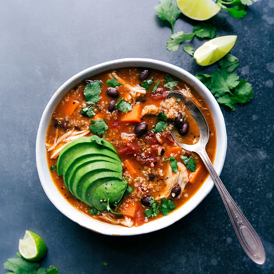 Crock Pot Chicken and Sweet Potato Soup