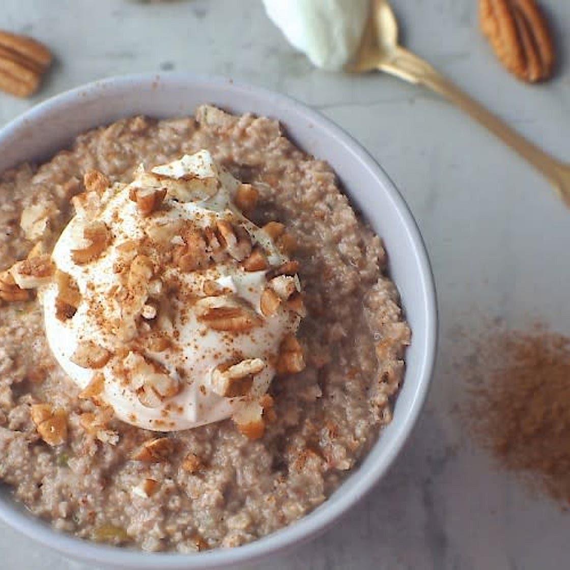 Cinnamon Porridge w/Berries