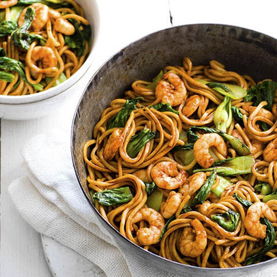 Thai prawn & ginger noodles