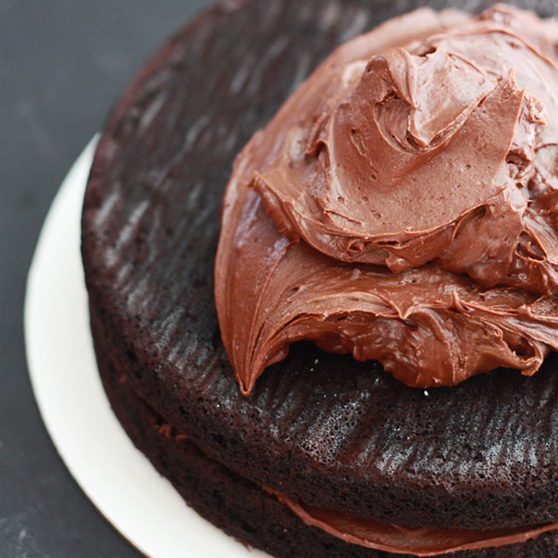 Vegan Chocolate Birthday Frosting
