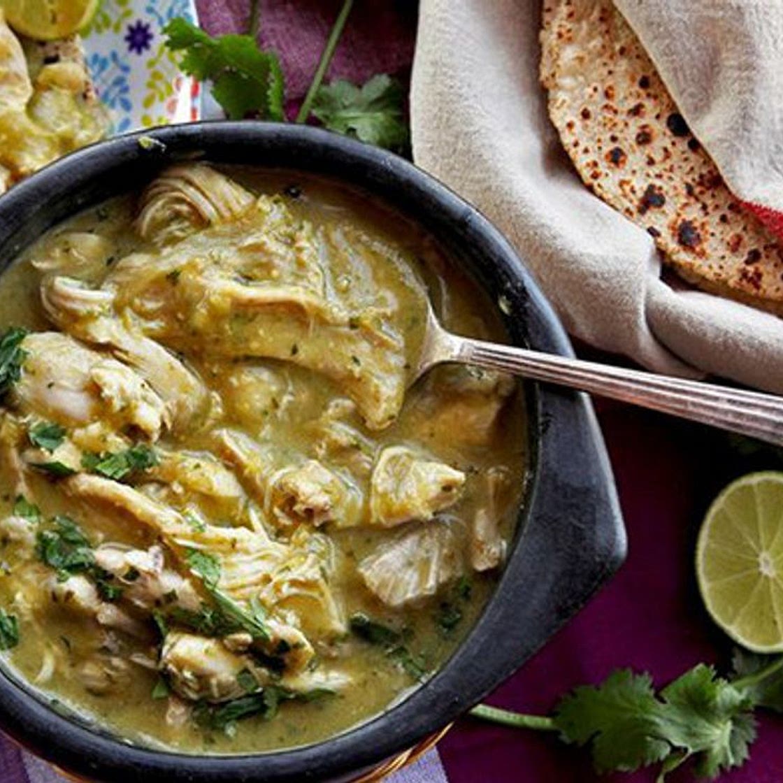 Easy Pressure Cooker Green Chile with Chicken