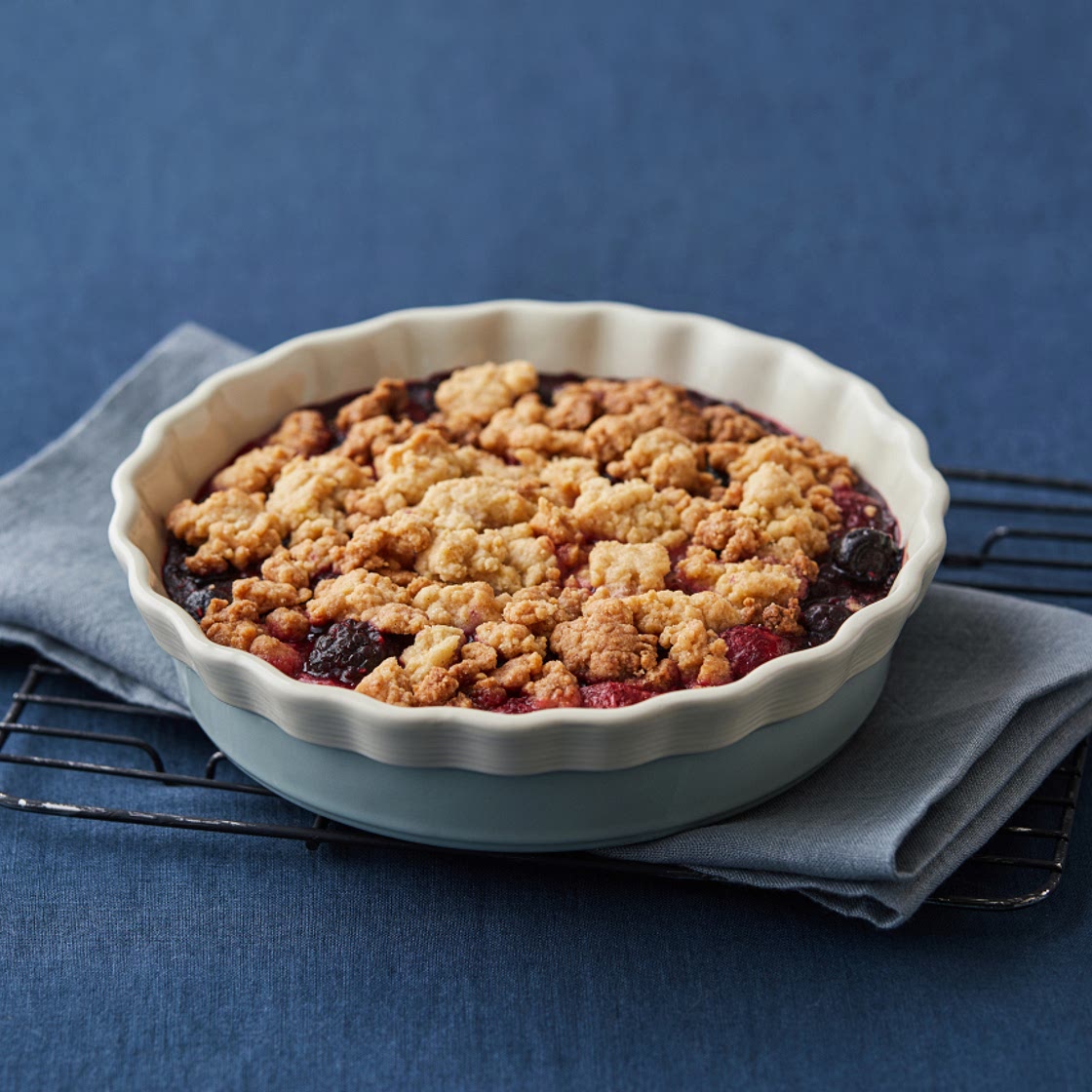 Obst-Crumble
