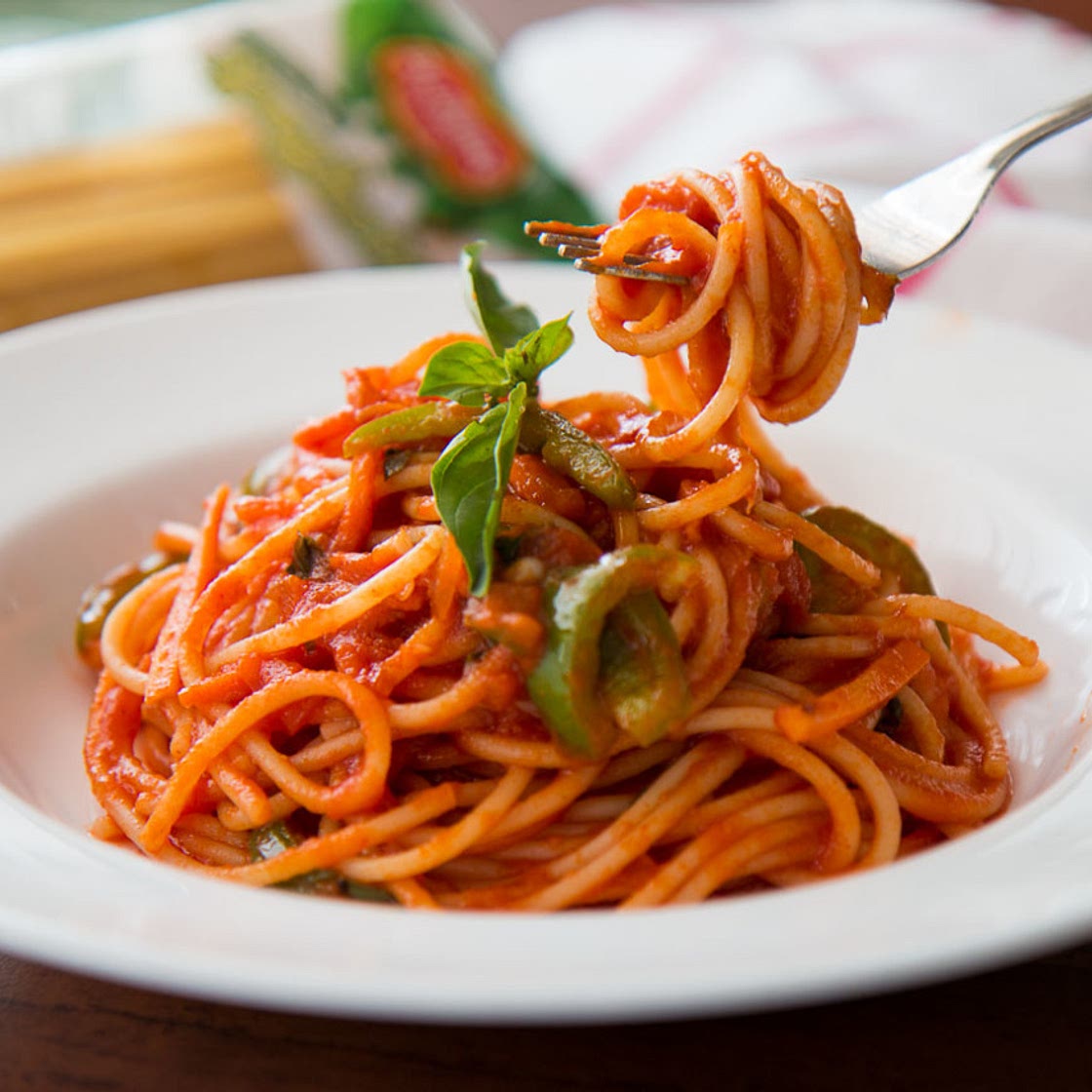 pasta with  tomato sauce