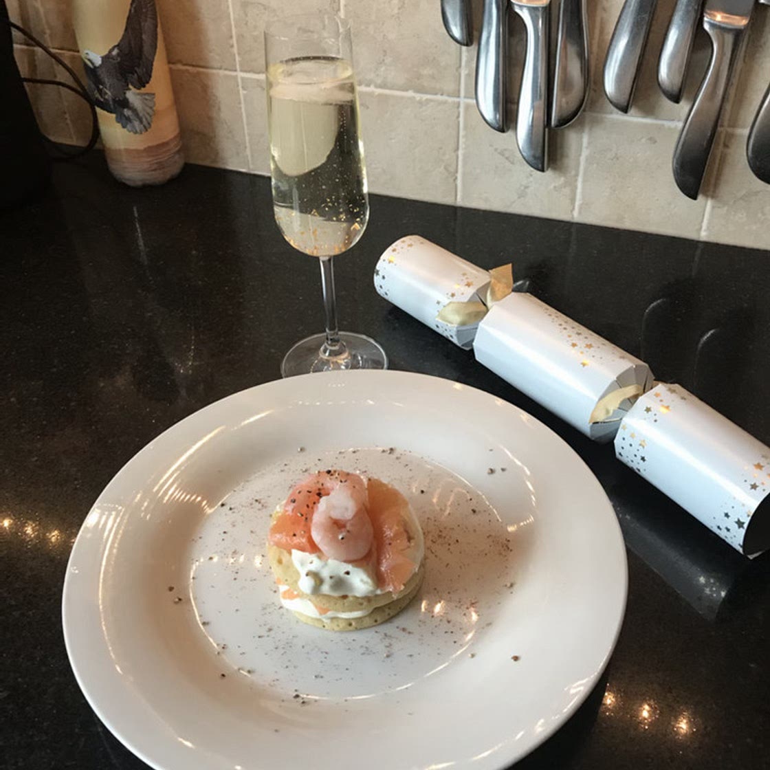 Smoked Salmon Blinis