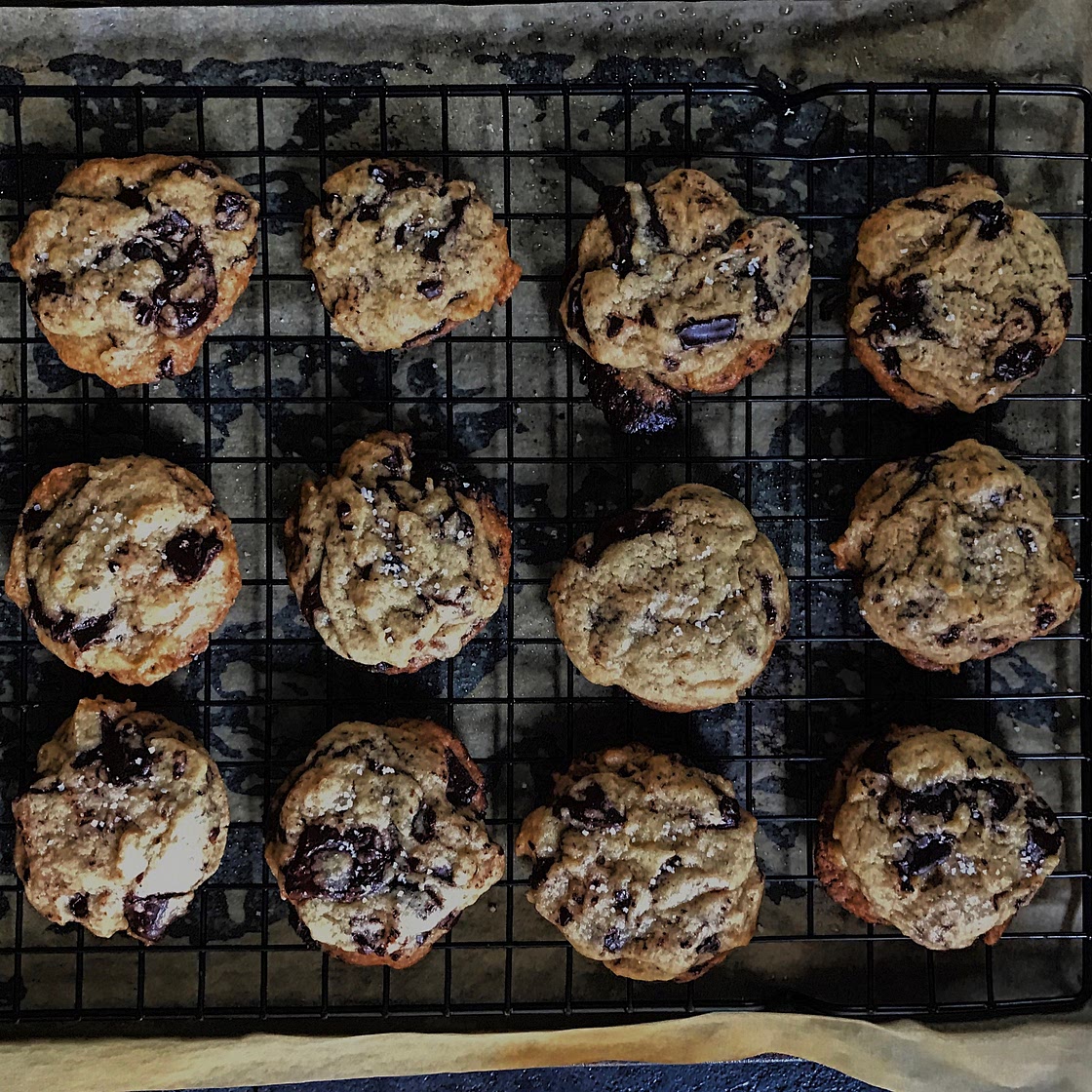 Almond Butter Chocolate Chip Cookies. Oh, And It's Vegan. - The Korean Vegan