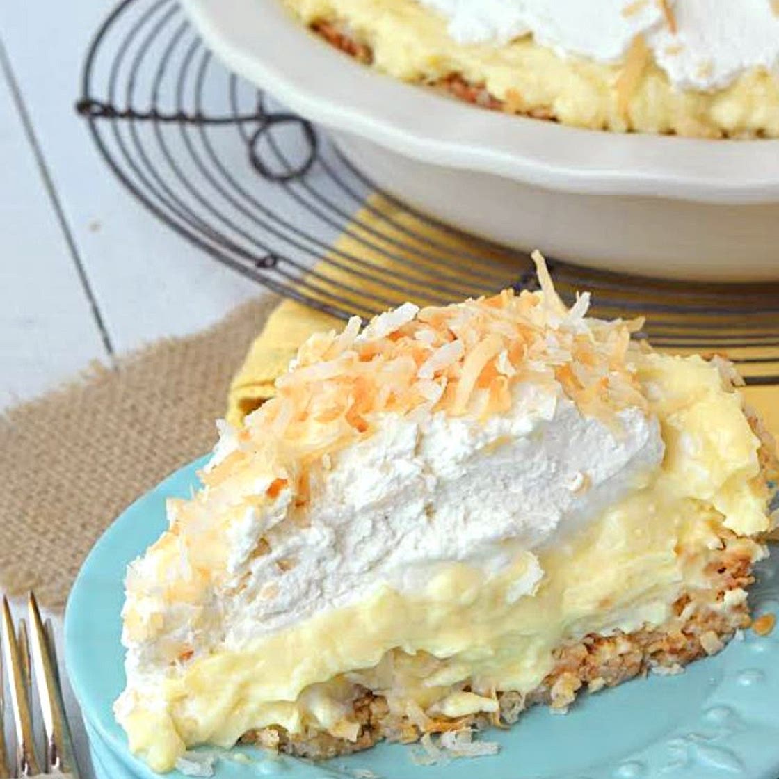 Banana Coconut Cream Pie