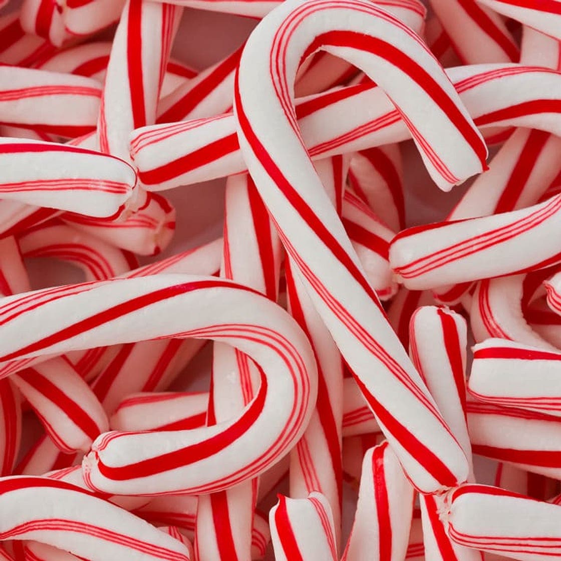 Homemade Candy Cane