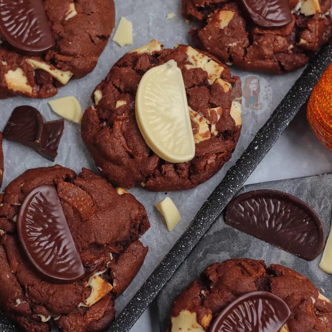 Chocolate Orange NYC Cookies!