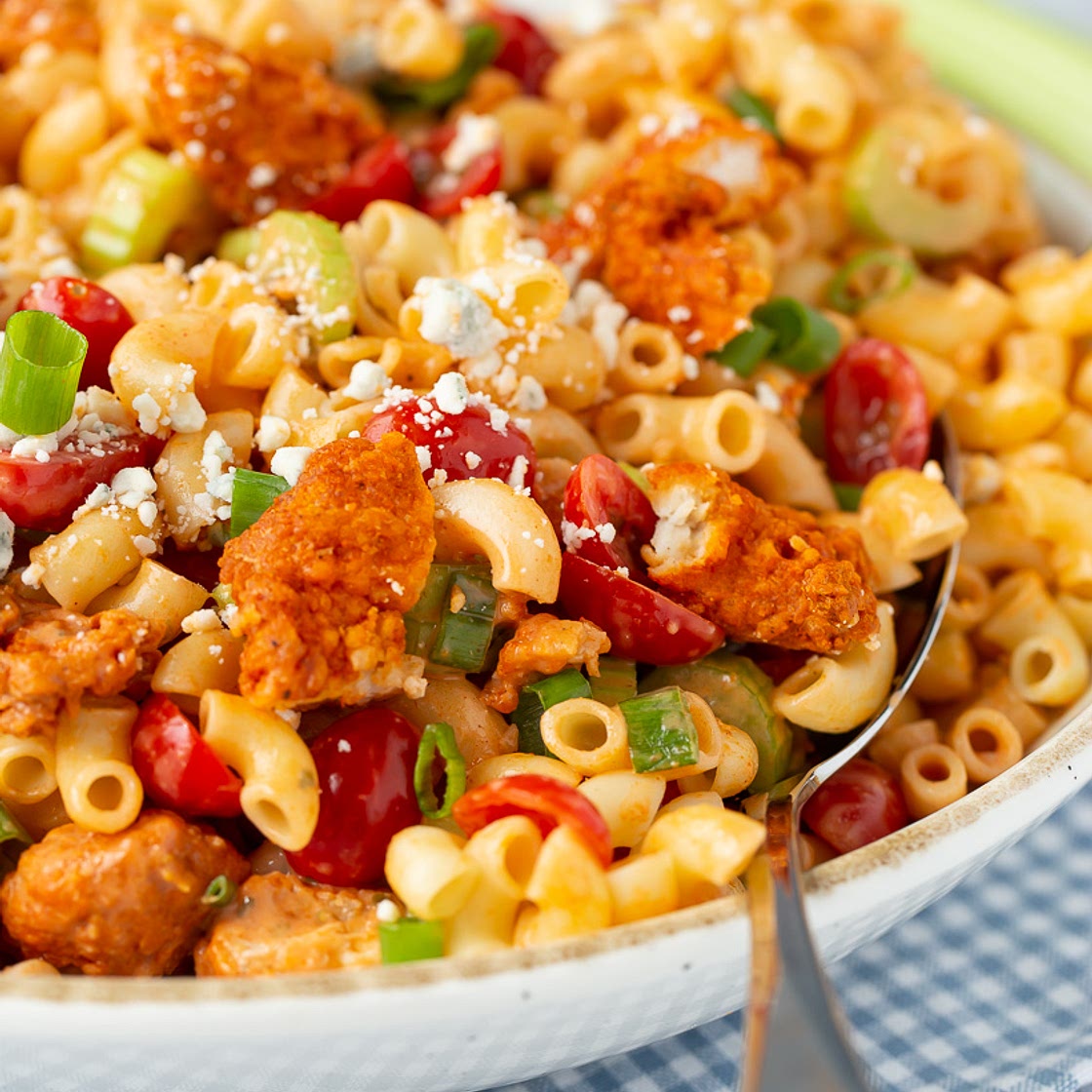 Easy Buffalo Chicken Pasta