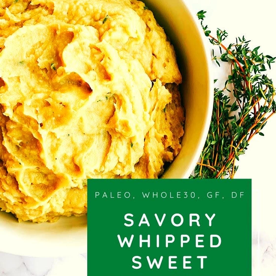 Savory Whipped Sweet Potatoes — Spoons n Spices