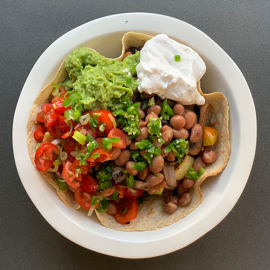 Fajita Salad Bowl - Jennifer Medhurst