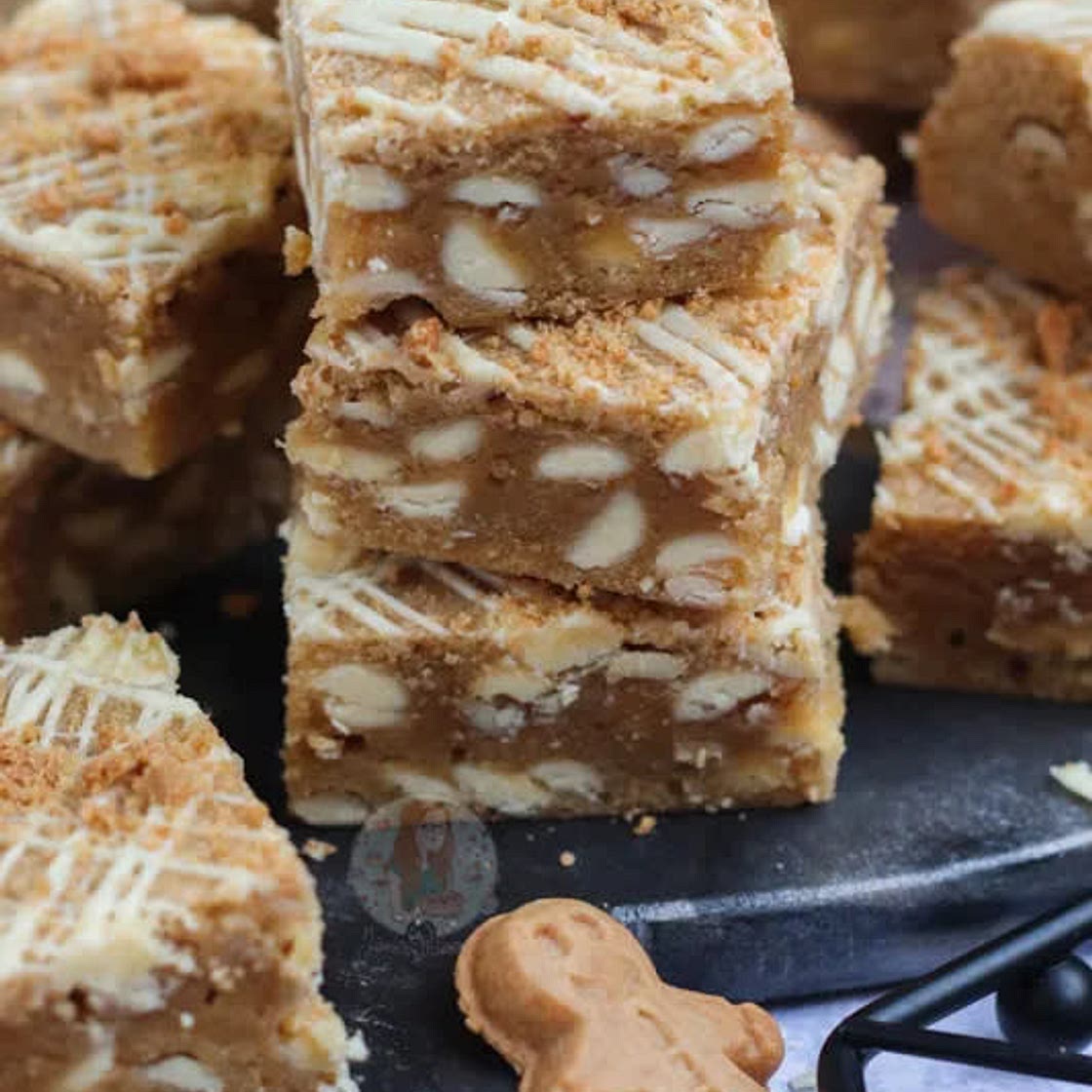 Gingerbread Blondies!