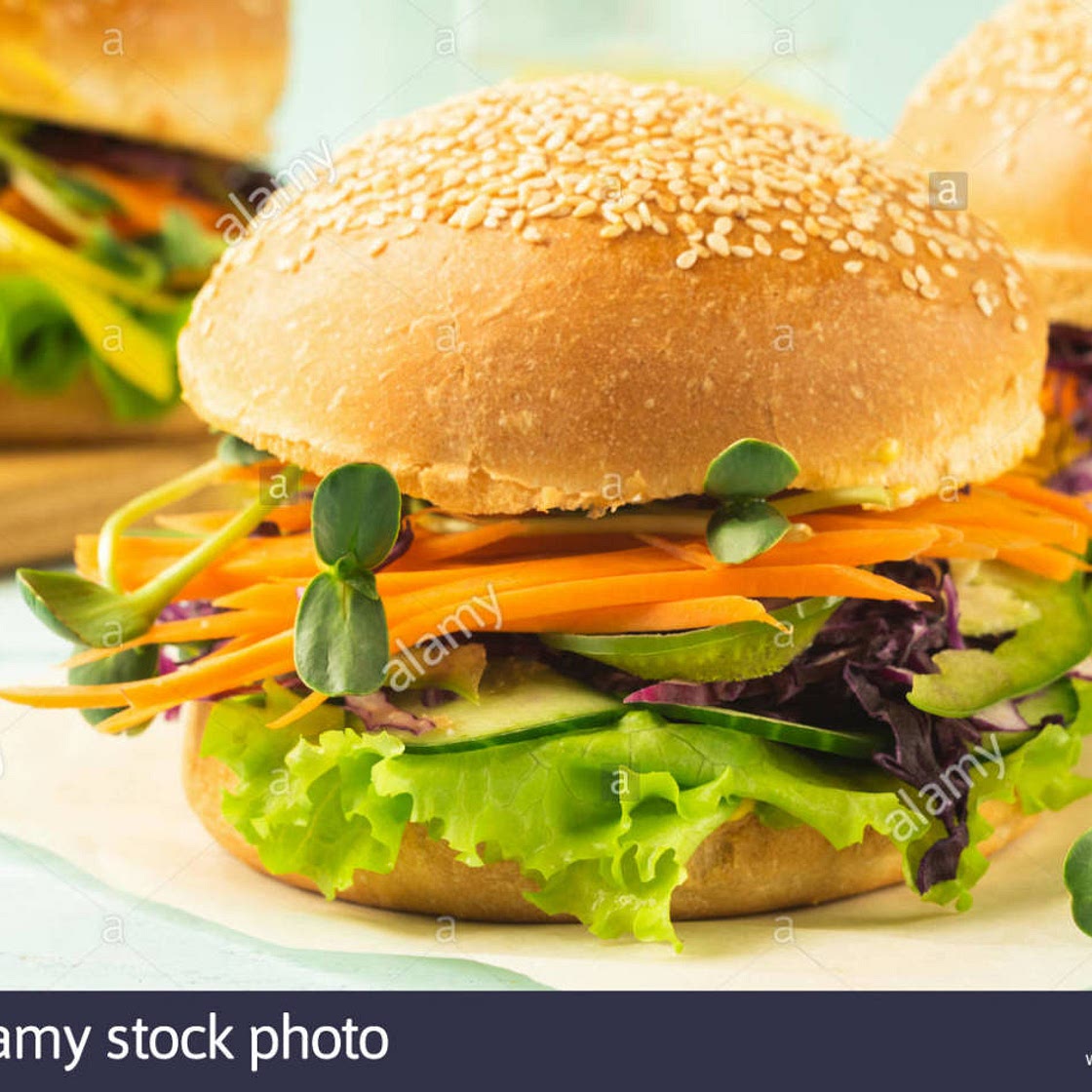 Vegetables burger