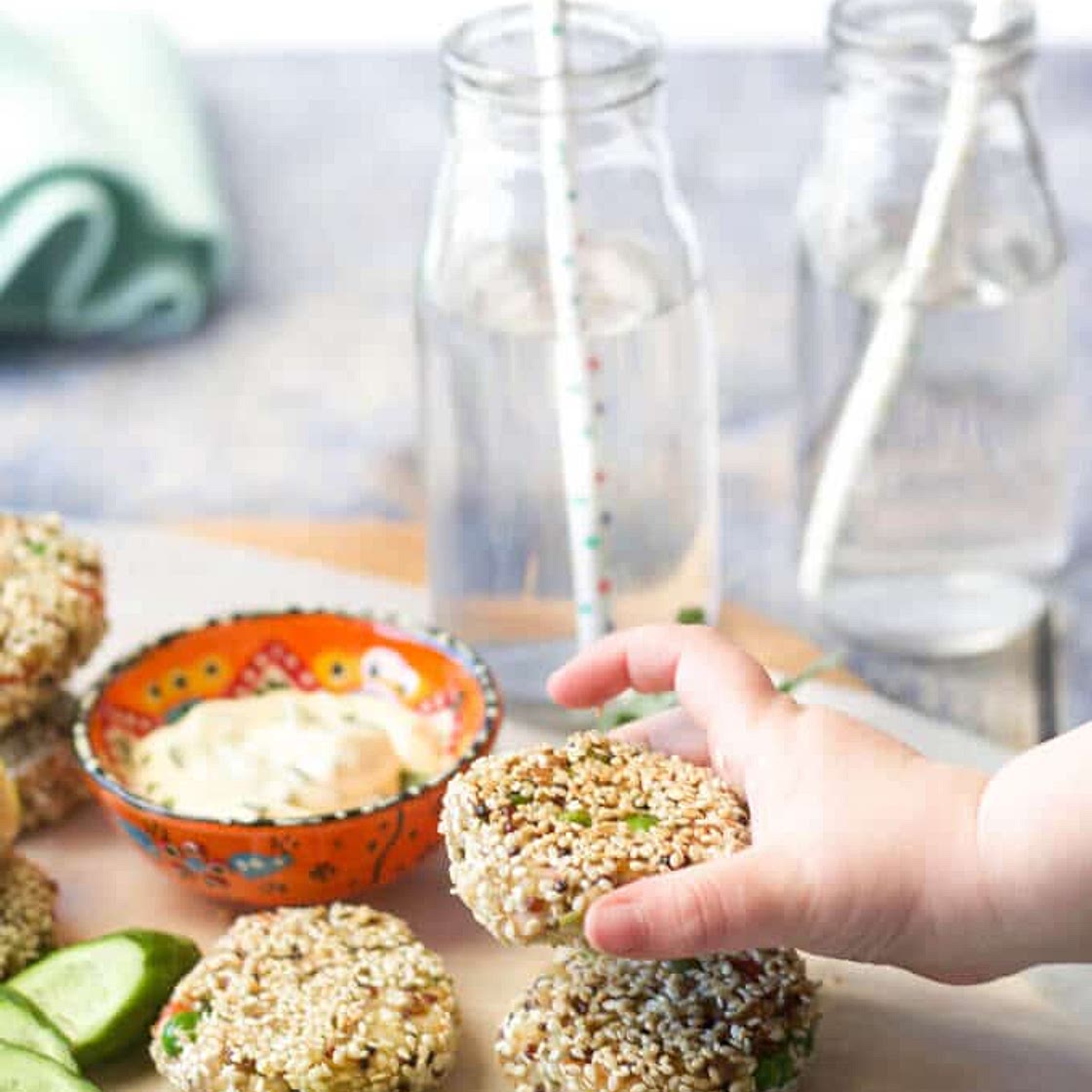 Tuna Quinoa Cakes