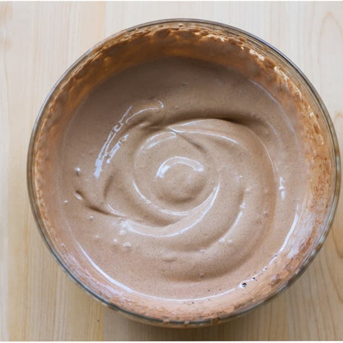 Mocha marshmallow topping 