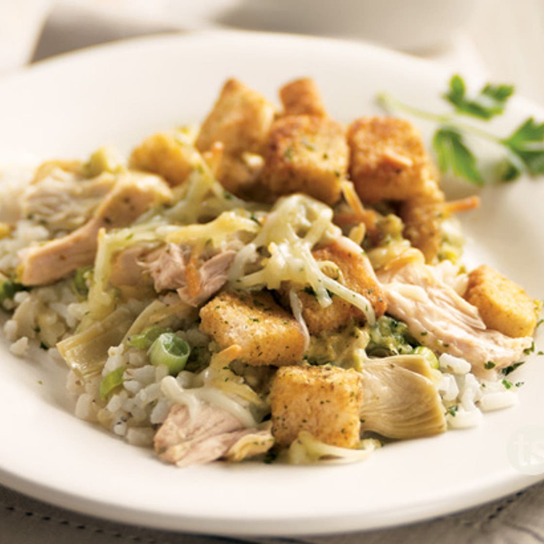 Artichoke and Spinach Chicken Bake Recipe