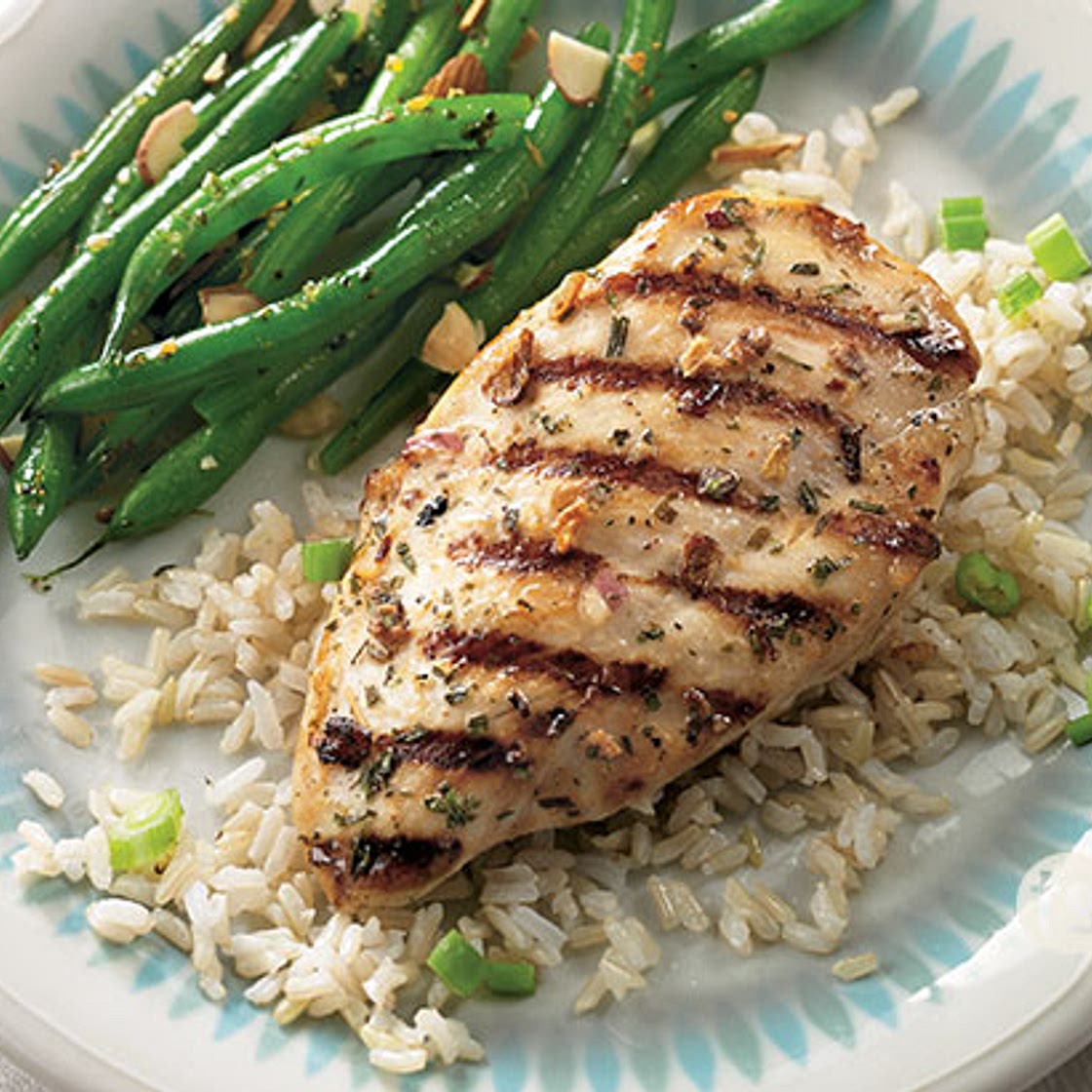 Grilled Shallot Tarragon Chicken Recipe
