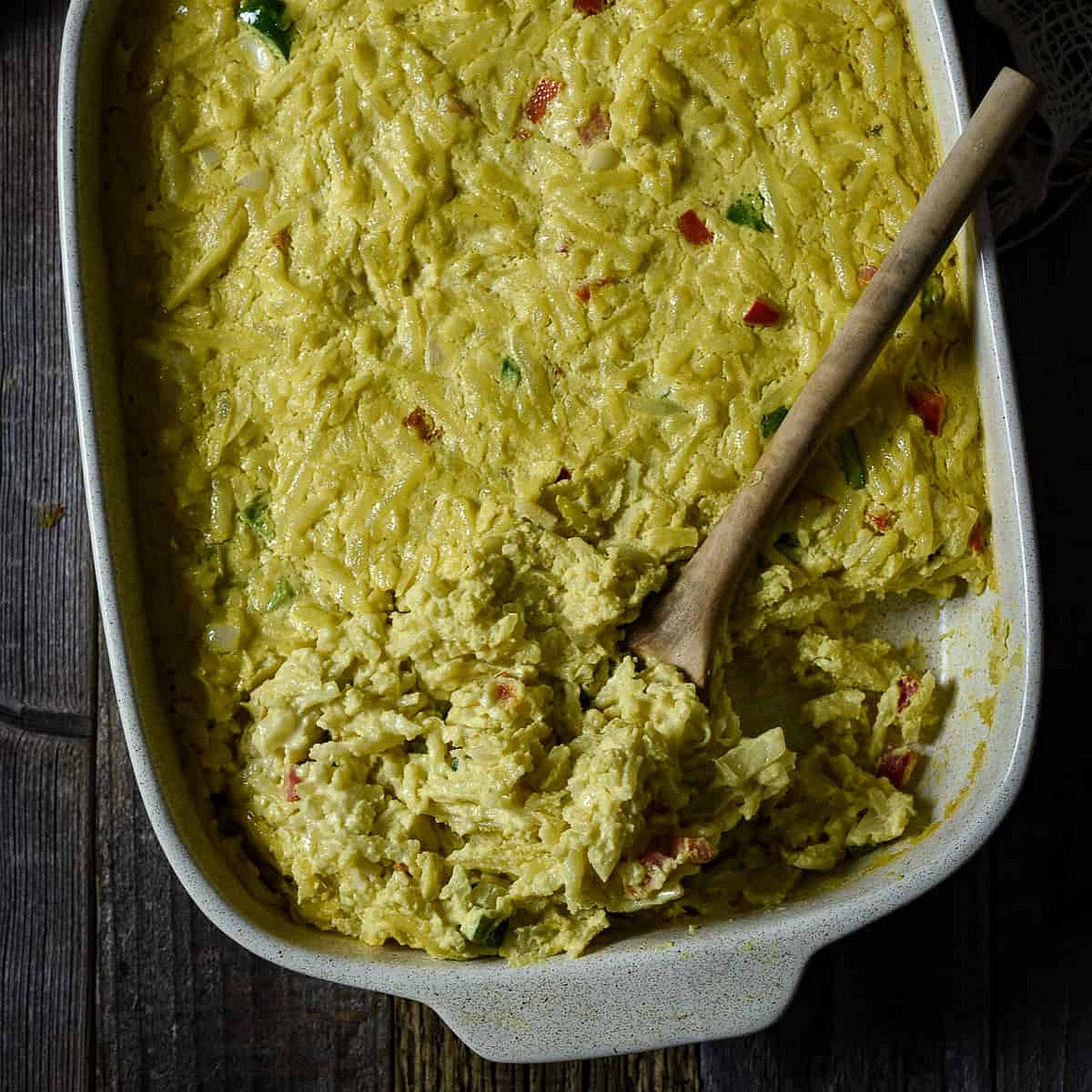Vegan Hash Brown Casserole