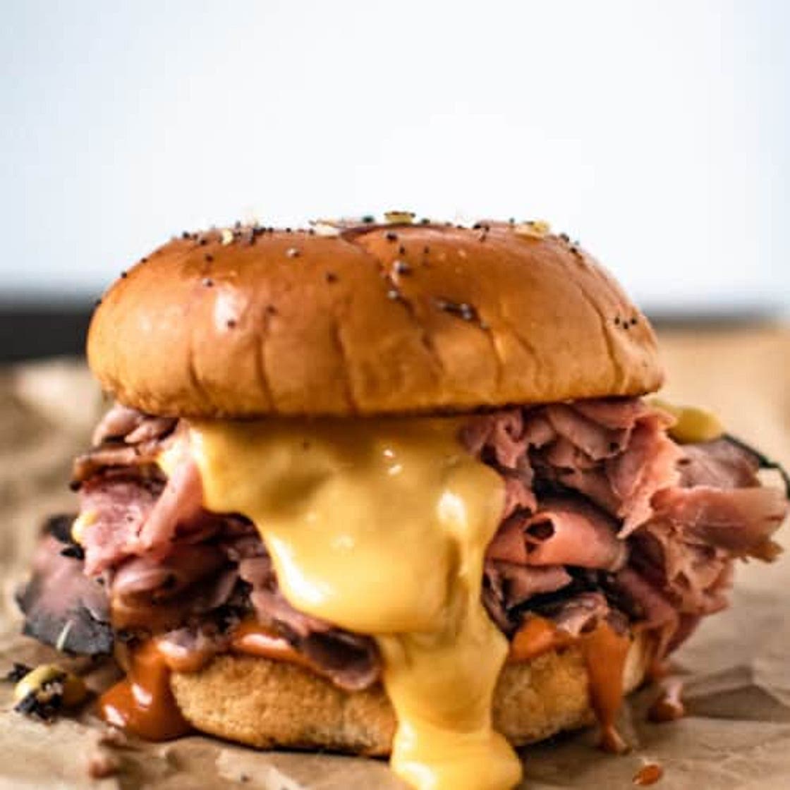 Copycat Arby's Beef and Cheddar with Arby's Red Ranch Sauce