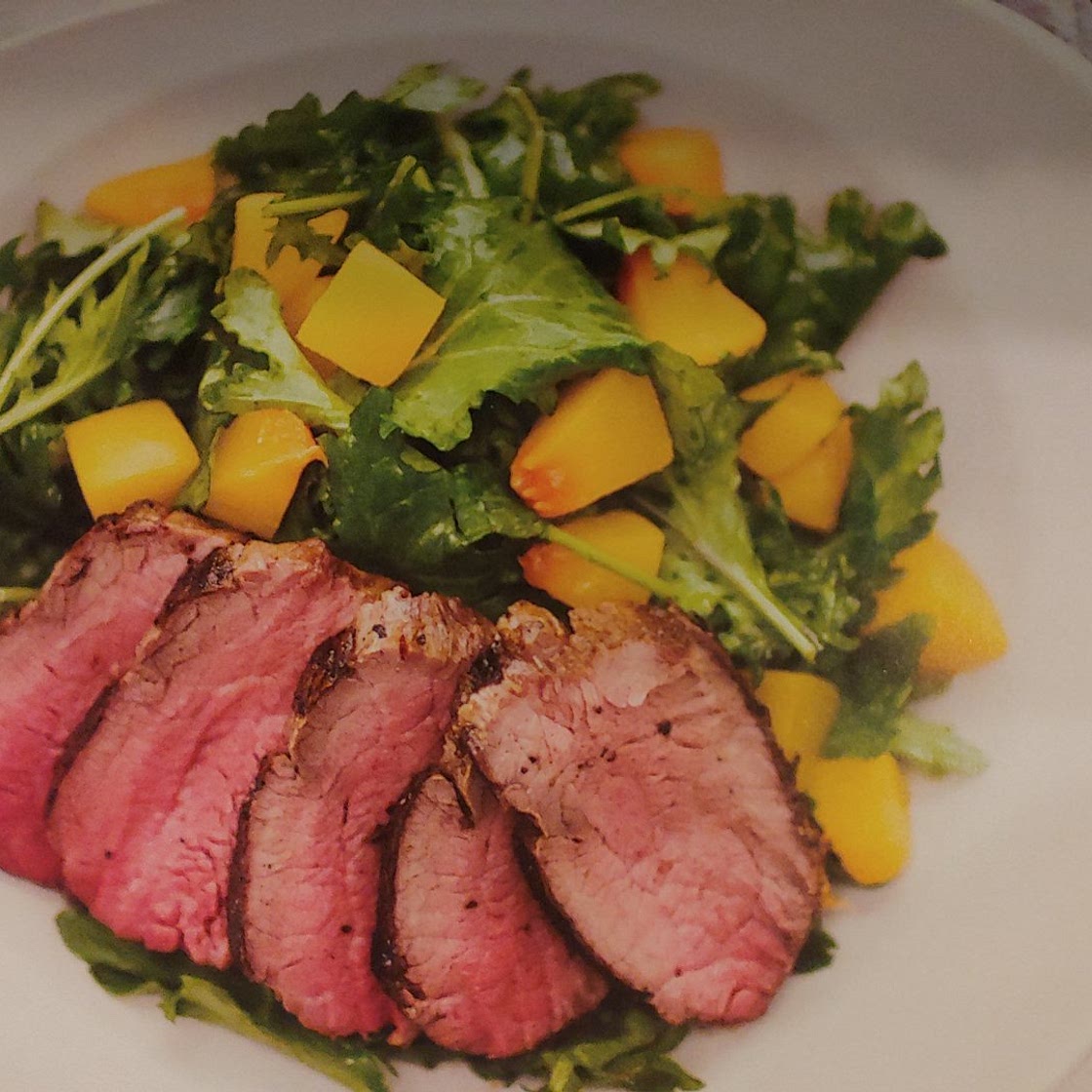 Peaches and Steak