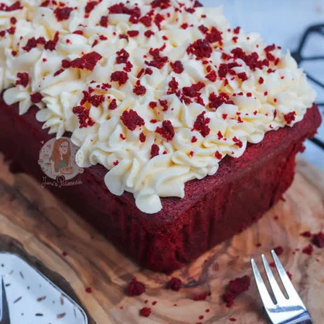 Red Velvet Loaf Cake!