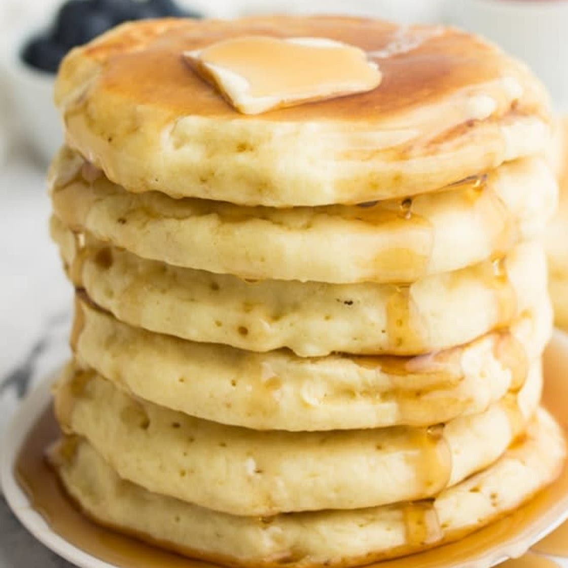 Simple Vegan Pancakes - Nora Cooks