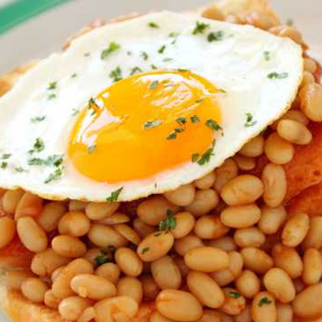 Poached Egg with Baked Beans on Toast Recipe