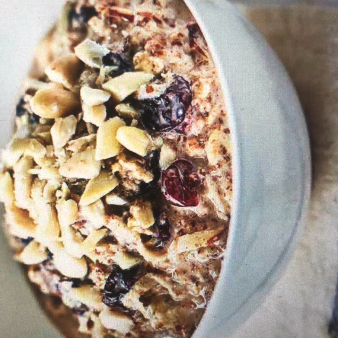 Apple bircher muesli