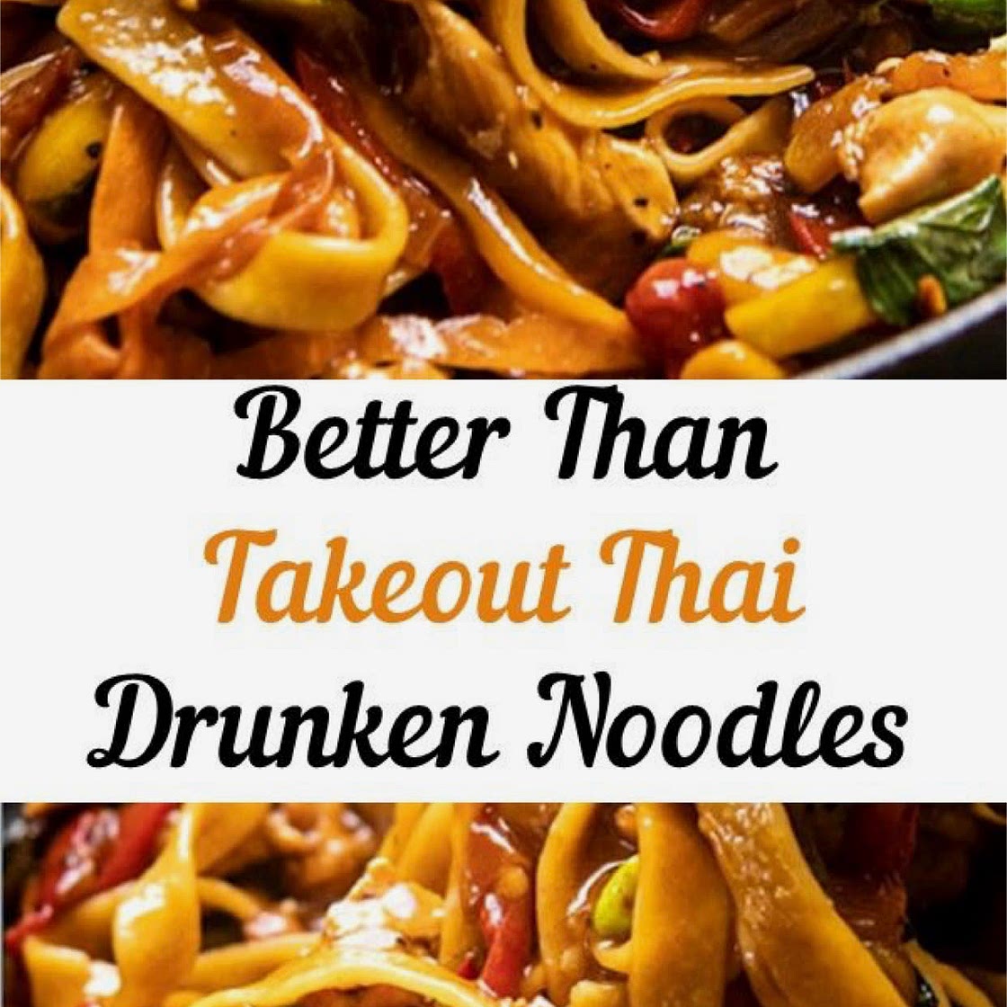Dinner Recipe: Better Than Takeout Thai Drunken Noodles