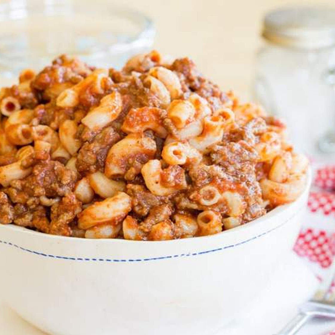 Easy Homemade Beefaroni