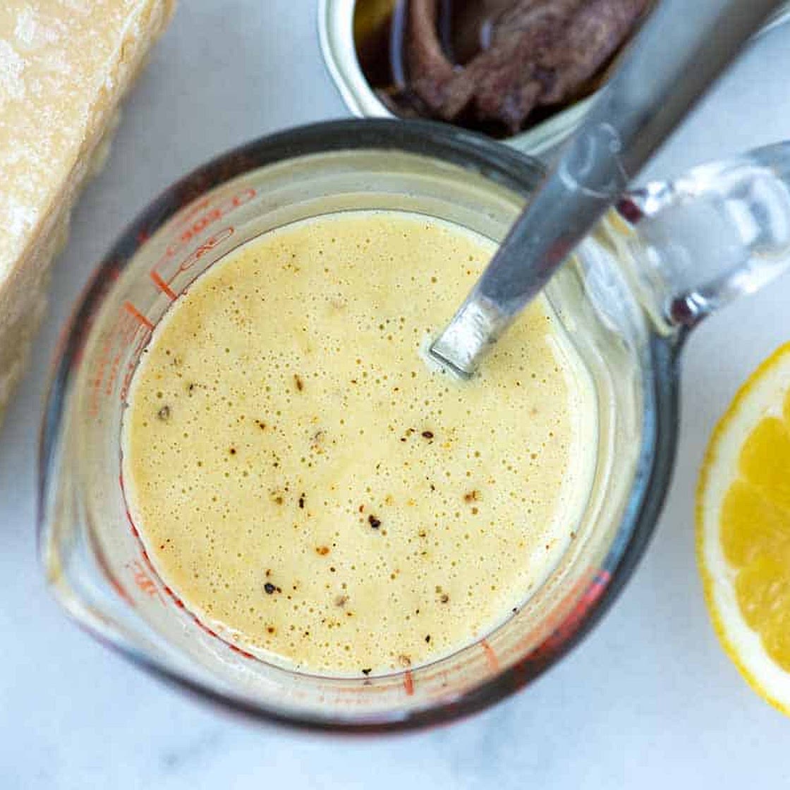 A Great Caesar Salad Dressing