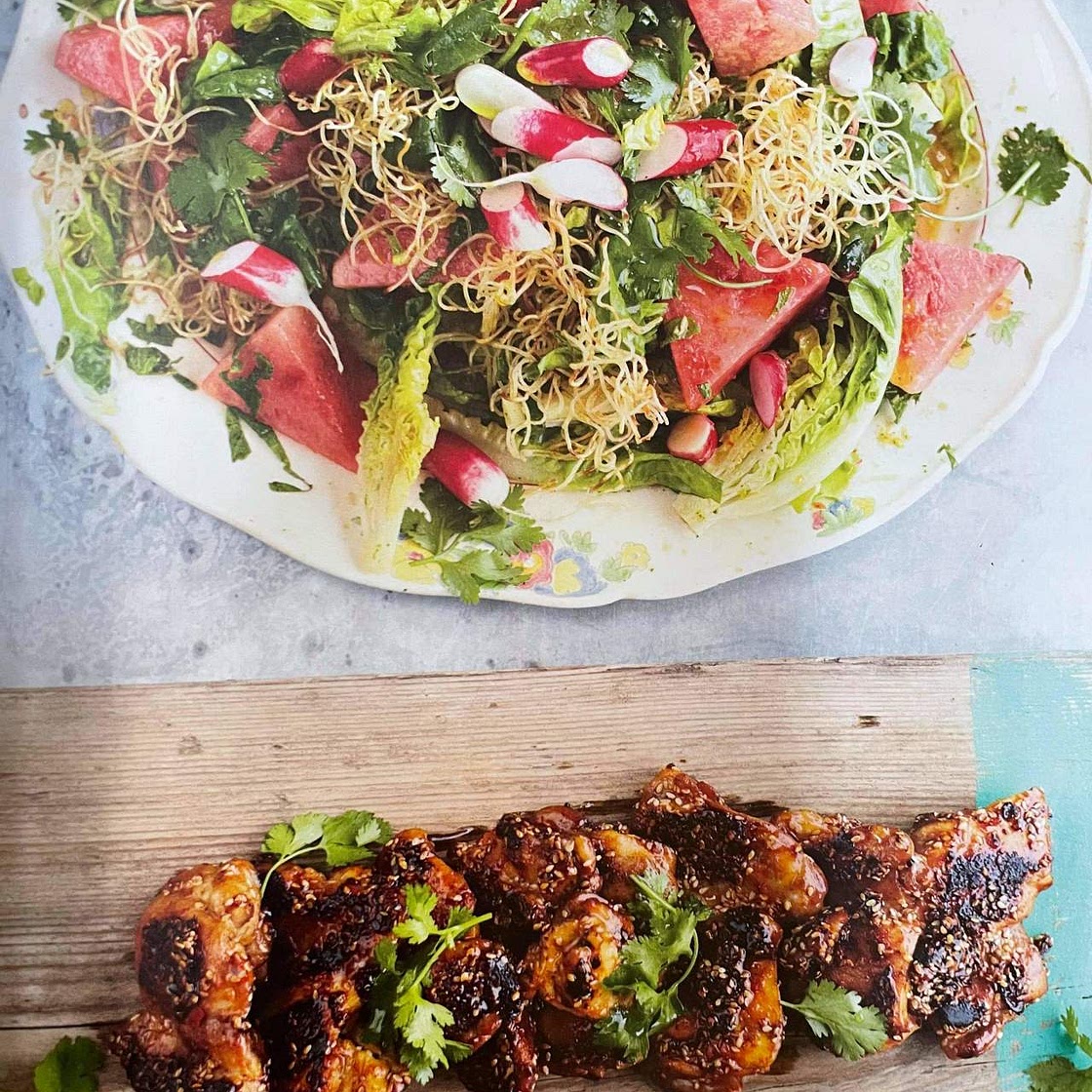 Sticky kickin chicken
