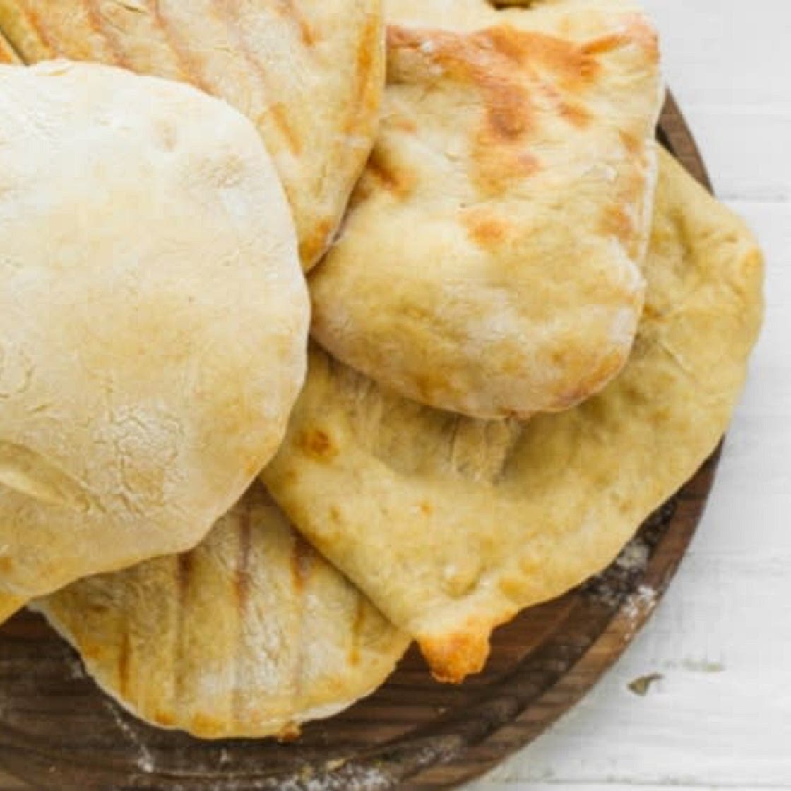 Homemade Pita Bread - HealthyHappyLife.com