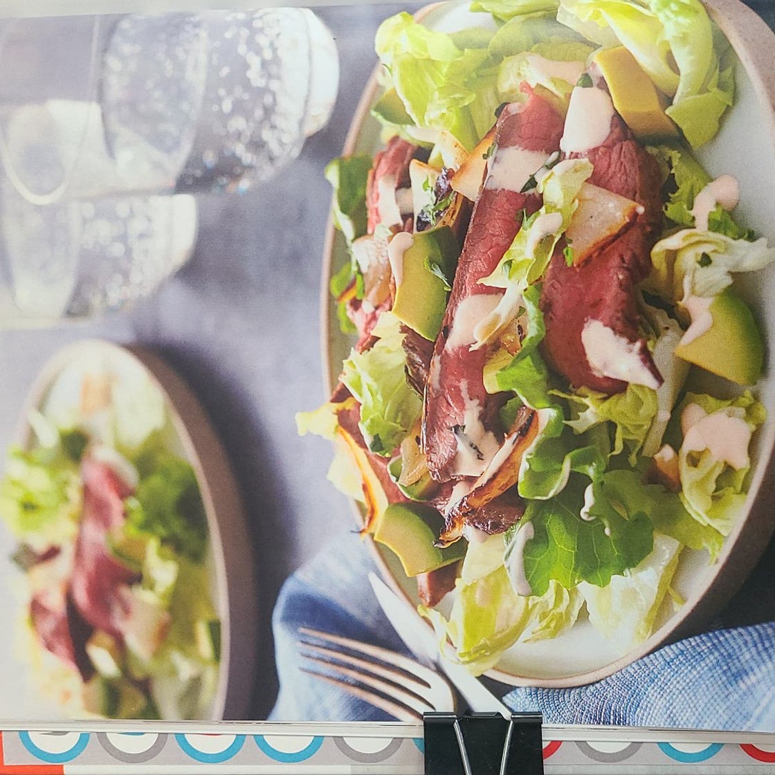 Grilled Steak and Charred Onion Salad