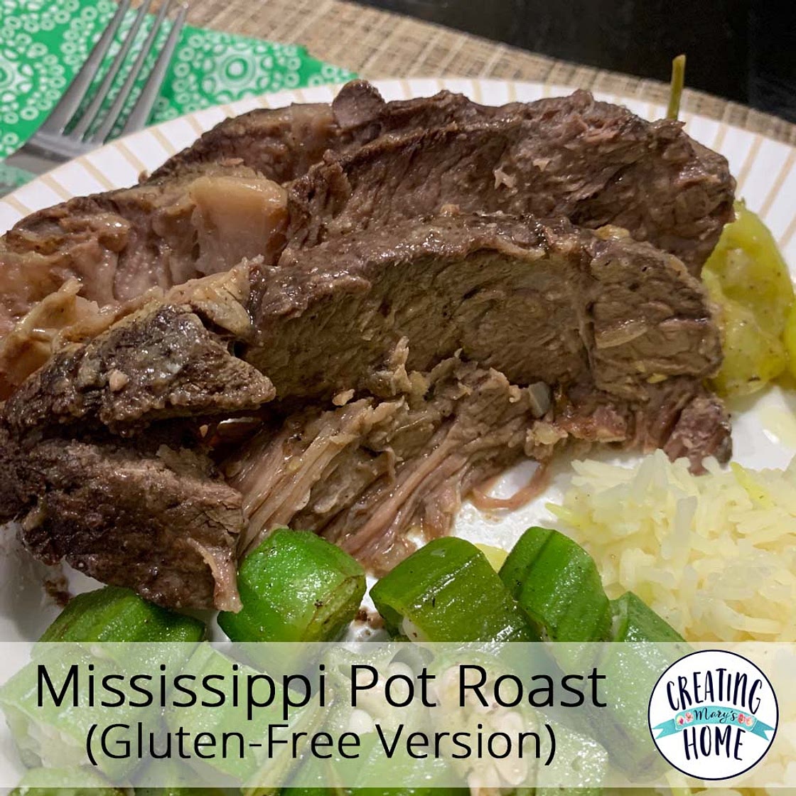 Mississippi Pot Roast - Gluten Free (Slow Cooker)