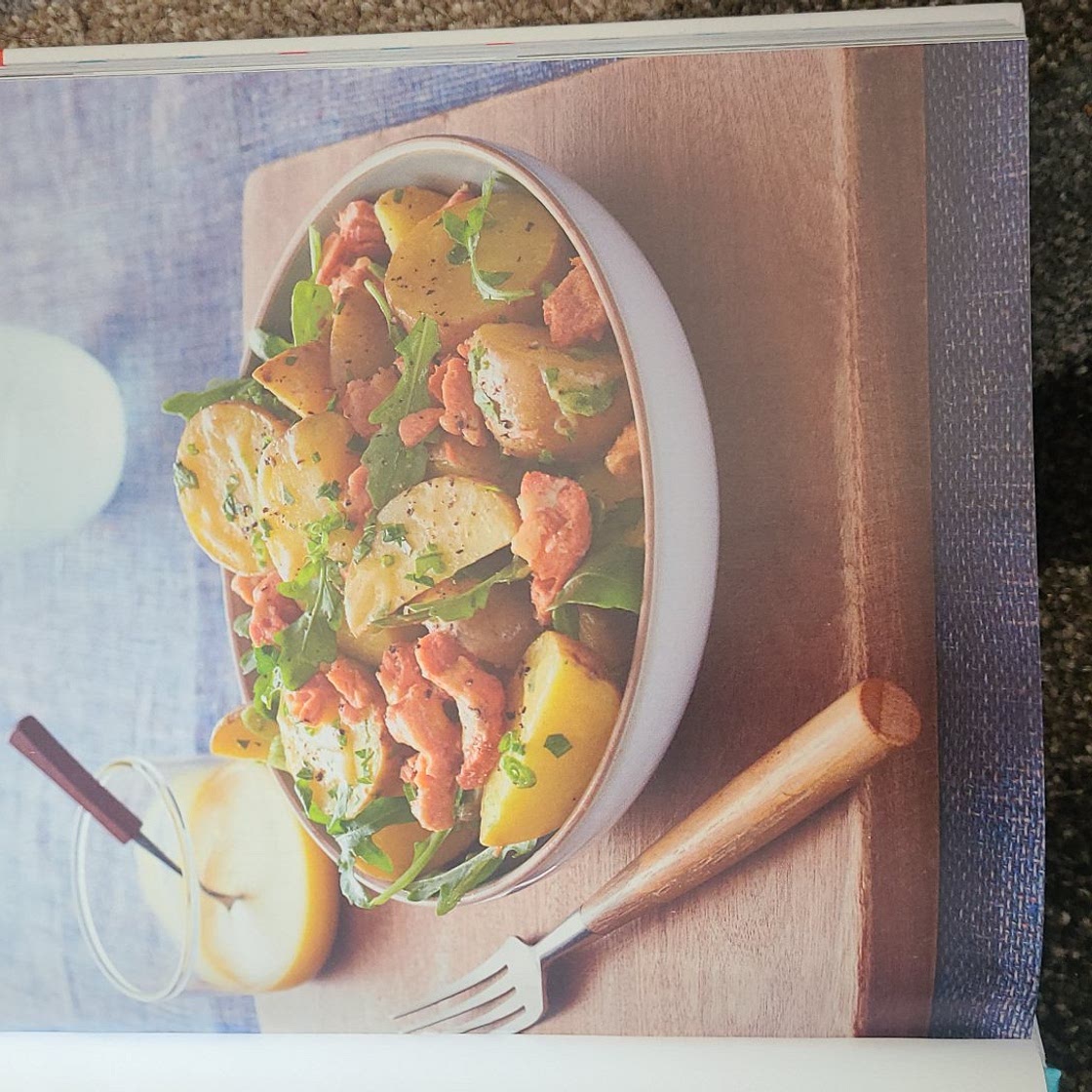 Warm Salmon and Potato Salad