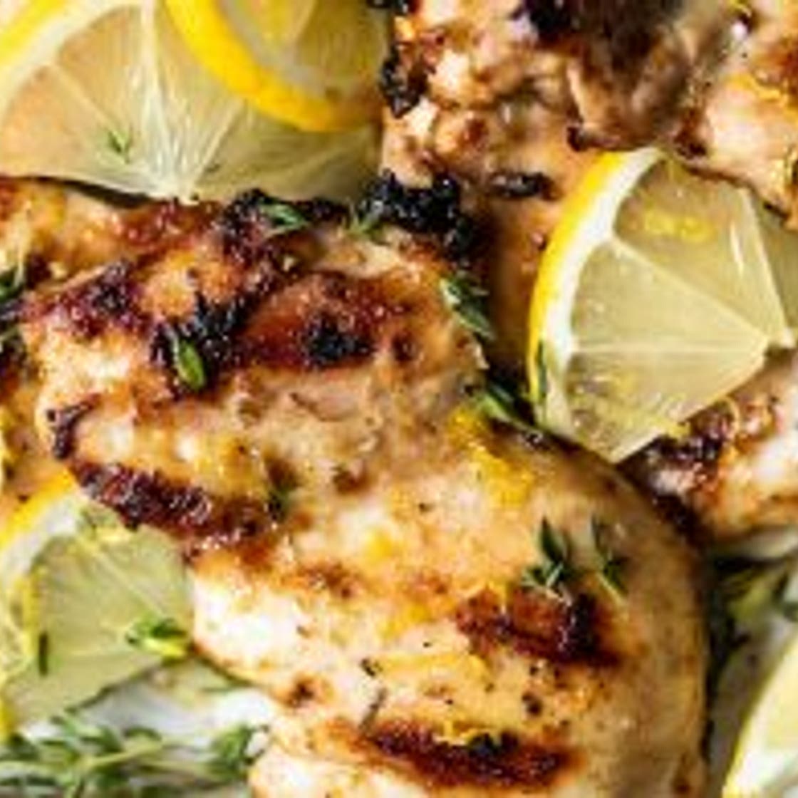Quick & Easy Grilled Lemon Chicken Thighs